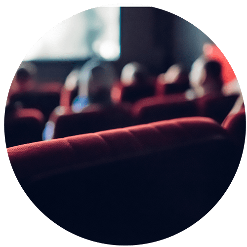 Movie Theater with audience
